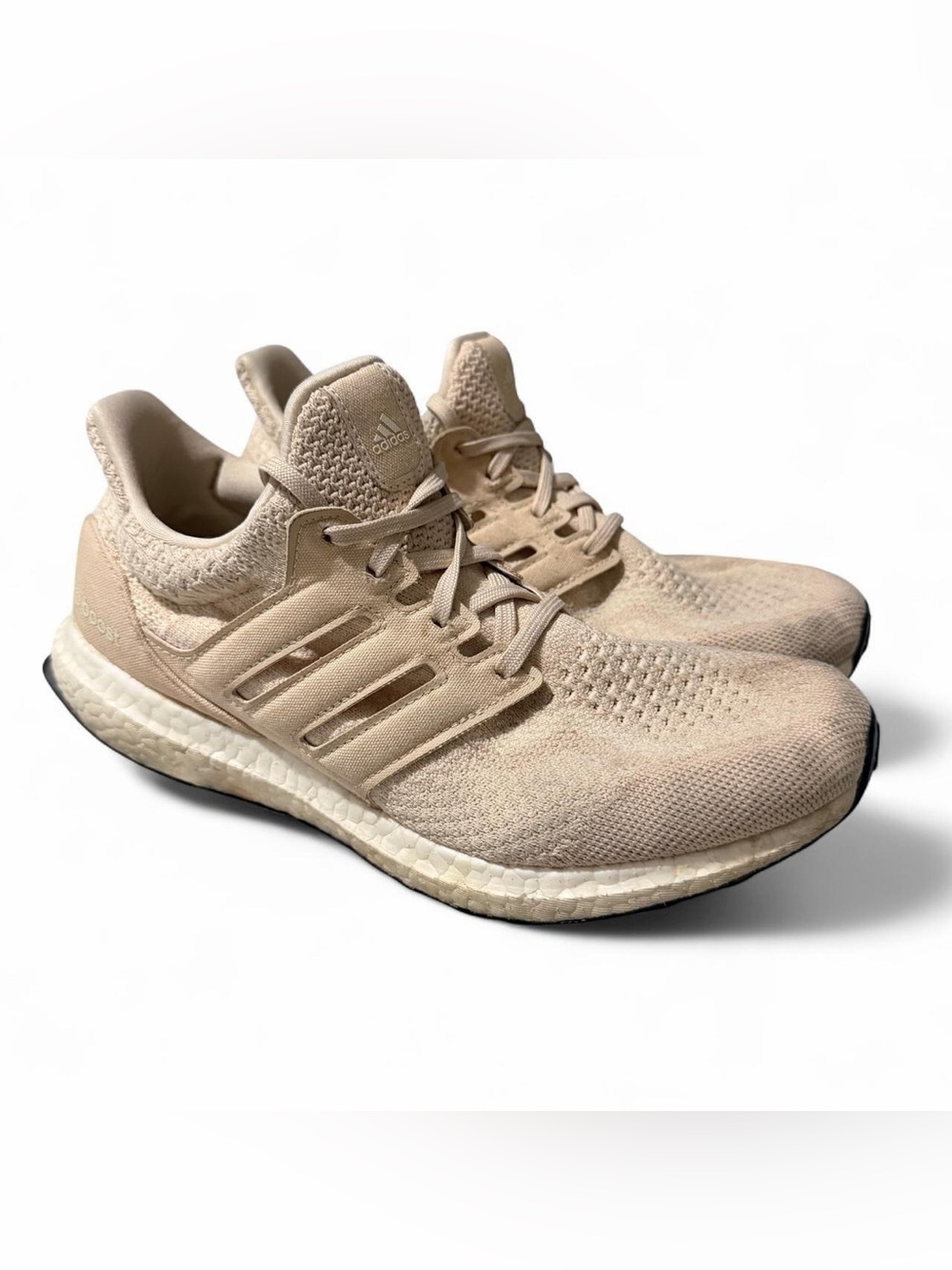 Women’s Adidas Ultra Boost 5.0 Halo Ivory Running Shoes Size 9.5